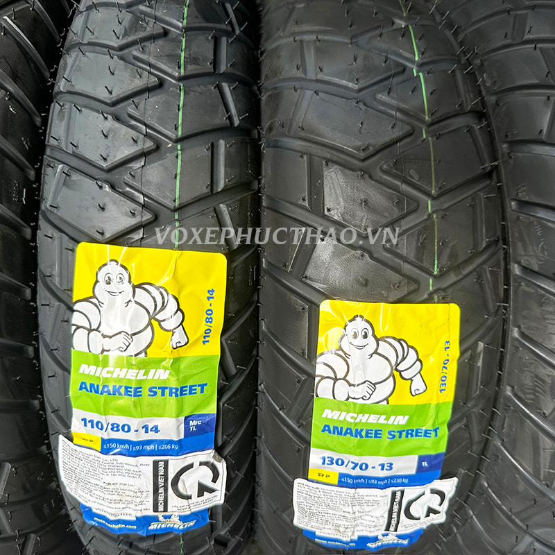 MICHELIN ANAKEE STREET 110/80-14 TL - 130/70-13 TL